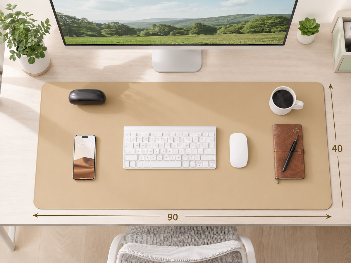 Tapis de Bureau Antidérapant 90x40